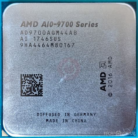 amd a10-9700 specs memory slots